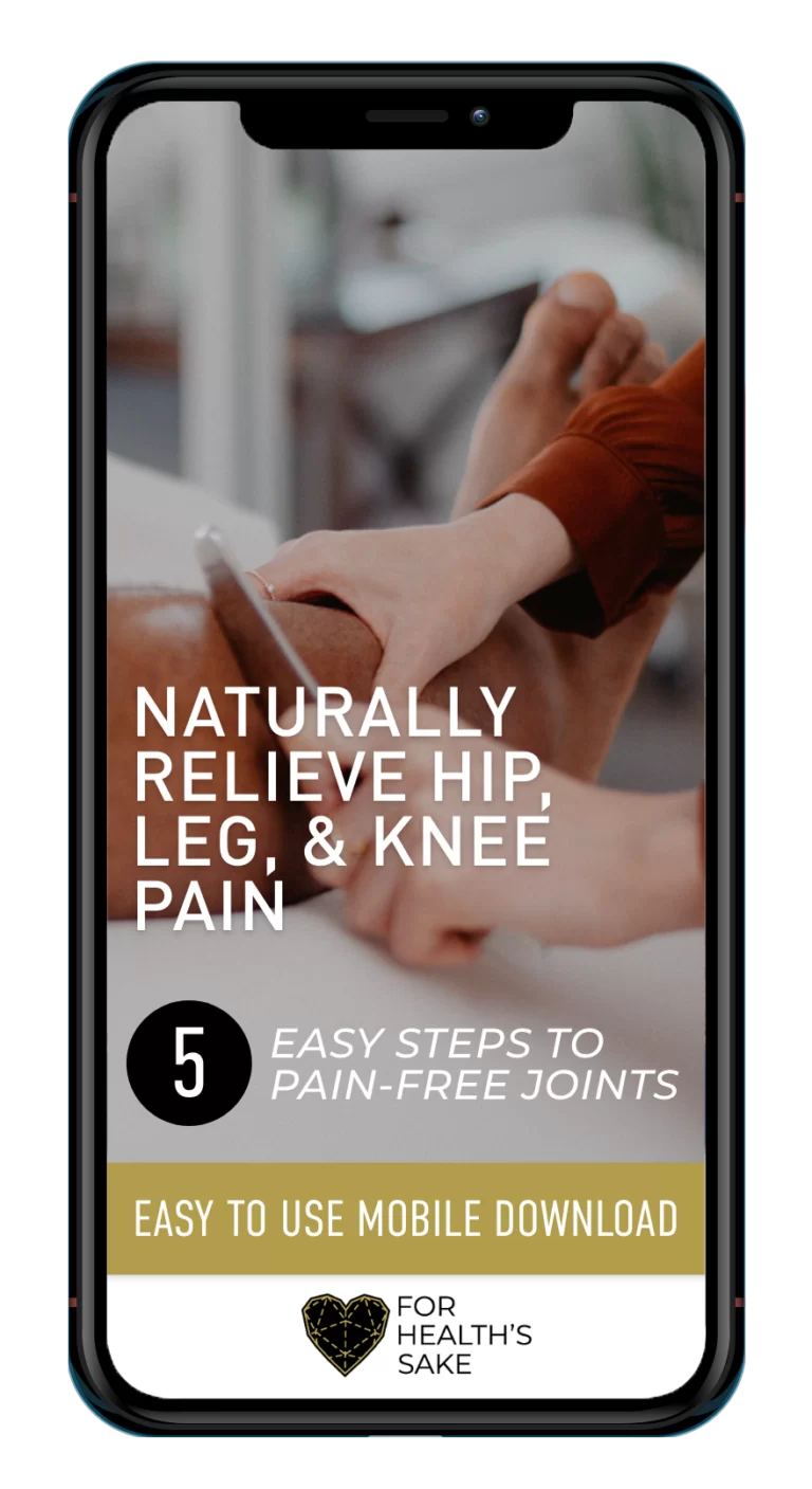 naturally relieve hip, leg, and knee pain ebook